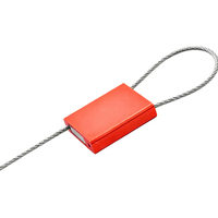 Sello de Seguridad de Cable de Aleación de Aluminio de Alta Resistencia ST-CS-HJ1, Sello de Seguridad de un Solo Uso para Camiones Cisterna y Carga Ferroviaria
