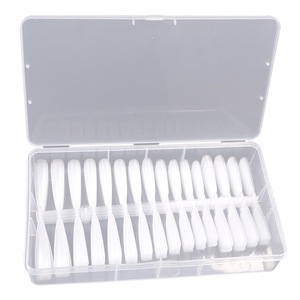 Đa-Chức Năng Thể Hiện Móng Tay 320 cái/hộp Almondtrapezoid Giả Ngâm Tắt Gel Nail Mẹo Viên Nang 2 Trong 1 Dễ Dàng Hoạt động Móng Tay Hình Thức - Product Image 5