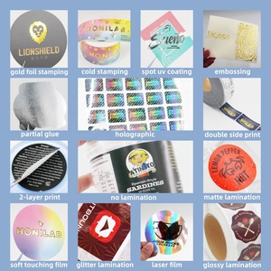 Adesivi Personalizzati con Cartoni Animati, Etichette Trasparenti in BOPP/PET Impermeabili, Prezzo di Fabbrica per Confezioni Alimentari e Torte - Product Image 6