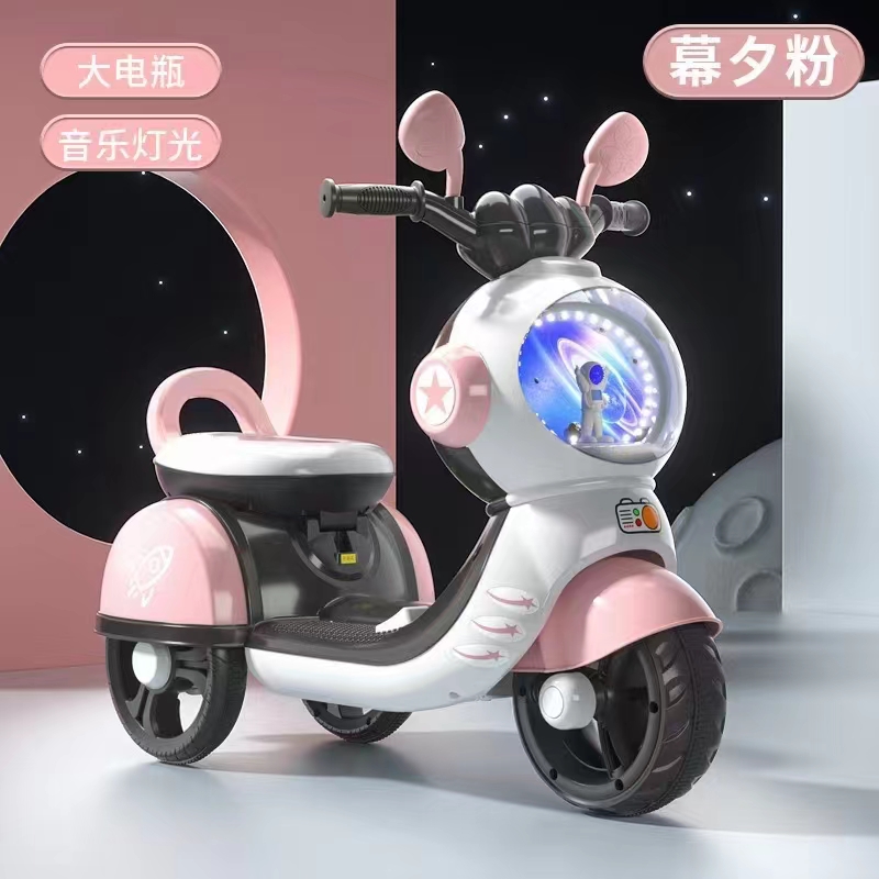 かわいいフィギュア/3輪ピンク電池式キッズ三輪車おもちゃ車