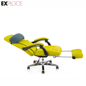 เก้าอี้สำนักงานหนังหมุนได้สำหรับนอนพนักพิงสูงสำห<span class=keywords><strong>ร</strong></span>ับเจ้านาย - Product Image 6