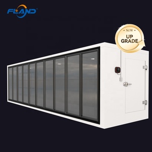 Ticari soğuk depolama odası ekran abd'de cam kapi ile soğutucuda yürümek - Product Image 2