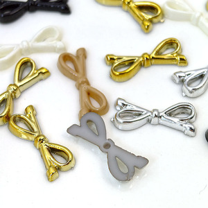 Mini pinces à cheveux nœud papillon 5,5 cm en résine plastique, accessoires de bijoux DIY pour usage quotidien - Product Image 3