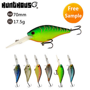 Hunthouse เหยื่อข้อเหวี่ยง<span class=keywords><strong>แบบ</strong></span>ไม่ทาสี, เหยื่อตกปลาน้ำเค็ม<span class=keywords><strong>แบบ</strong></span>ยาวแบบหล่อสำหรับตกปลา - Product Image 2