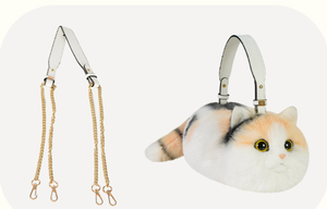 กระเป๋าถือมีสายโซ่สำหรับผู้หญิงกระเป๋าแมวมีซิปกระเป๋าสำหรับผู้หญิง - Product Image 5