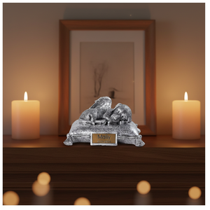 Statue commémorative pour animaux de compagnie en résine gravée pour chiens |   Urne funéraire à motif animal pour la fête de Thanksgiving |   Conservez les moments chaleureux de votre <span class=keywords><strong>chien</strong></span> près de votre cœur - Product Image 5