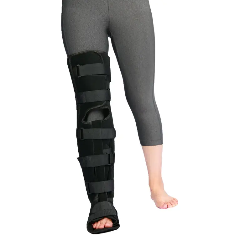 En çok satan ürünler bacak desteği rehabilitasyon ekipmanları sabitleyici POST-OP ortopedik bacak parantez yetişkinler için