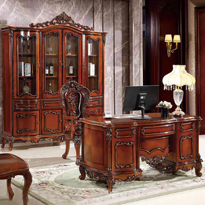 Armoire de luxe en bois massif antique vêtements chambre américaine <span class=keywords><strong>placard</strong></span> en bois durable garde-robe haute - Product Image 2