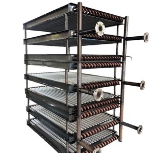 หม้อน้ำแบบท่อครีบอะลูมิเนียมเหล็กกล้า Cheng Hui Hvac สำหรับแลกเปลี่ยนความร้อนแบบท่อ  ประหยัดพลังงาน  พื้นที่ไหลเวียน 3000 ตารางเมตร - Product Image 1