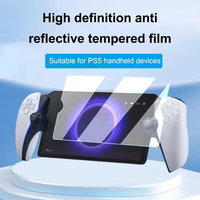 Anti-Fingerabdruck-Spiele konsole Gehärtetes Glas für Sony PS5 PlayStation Portal Displays chutz folie Anti Scratch