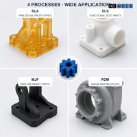 Service d'impression 3D personnalisé SLA, SLS, MJF, FDM, service de pièces fonctionnelles en plastique