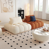 Canapé modulaire en forme de bulle, design compressible, directement de l'usine