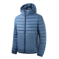 Veste d'hiver chaude surdimensionnée de couleur unie personnalisée en gros pour la randonnée en plein air et la protection contre le froid et le vent L1005