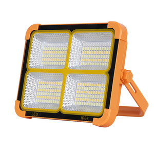 <strong>Rechargeable</strong> Solar LED <strong>Emergency</strong> Work <strong>Light</strong> Waterproof ABS Portable Flood <strong>Lights</strong> for Garden or Camping Outdoor Use - Product Image 5