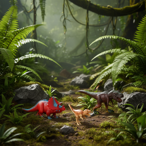 Set de Dinosaurios Mondo Dinosauri, Figuras de Juguete de 14 cm, Caja de Colección - Product Image 3