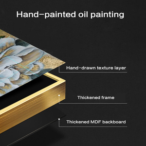 Venta al por mayor de pinturas al óleo abstractas de alta calidad, 100% pintadas a mano, con diseño de <span class=keywords><strong>velero</strong></span>, para decoración del hogar en salas de estar. - Product Image 5