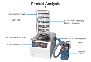 Suministros de liofilización, liofilizadores comerciales - Product Image 4