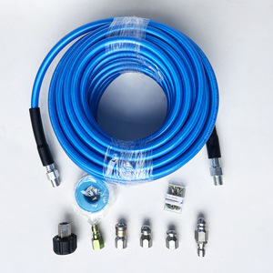 Outil de nettoyage des égouts à haute pression et de rinçage des tuyaux avec buse de pulvérisation de rat d'eau souterraine pour le déblocage et le nettoyage - Product Image 3