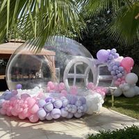 Ballons de fête pour enfants, maison amusante, dôme géant transparent gonflable en cristal, tente à bulles, ballons à bulles gonflables transparents, maison