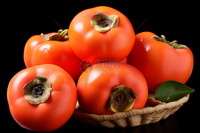 Hoge kwaliteit QILONG merk verse persimmon vruchten, graad 1, 10cm formaat, knapperige smaak en zoete smaak