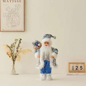 Collection de figurines de Noël, poupée russe dansante <span class=keywords><strong>Ded</strong></span> <span class=keywords><strong>Moroz</strong></span>, décorations de Noël, Père Noël, usine de musique - Product Image 6