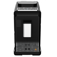 Machine à expresso entièrement automatique du grain à la tasse, panneau de commande tactile, cafetière tout-en-un à une touche, moulin intégré, acier inoxydable