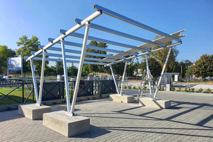 Système de support de carport <span class=keywords><strong>solaire</strong></span> Solution personnalisée Assemblage <span class=keywords><strong>Parking</strong></span> commercial - Product Image 4