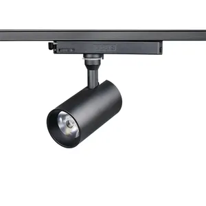 Adaptador de ponto de led único ou 3 fases de 15w, 18w, luz com driver embutido