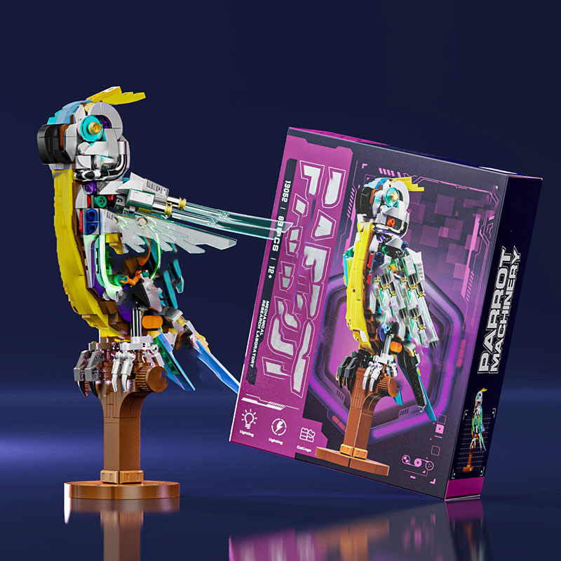 Half-mechanical parrot