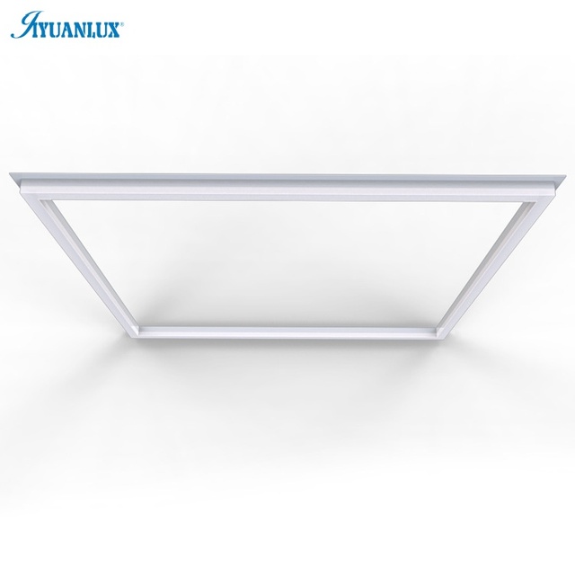 Square Border 40w Lamp Led Panels 620*620*20 595*595*20 120lm/w 100lm/w Suspension Mounting Commercial Panel Frame Light