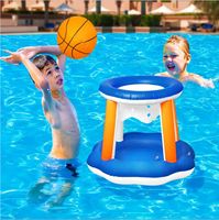 Ensemble de volley-ball aquatique gonflable avec panier de basket, jeu interactif pour piscine pour adultes et enfants, jouet sportif flottant OEM ODM