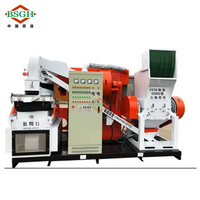 Machine de granulation de câbles électriques en cuivre, équipement de recyclage de câbles usagés pour les projets de récupération de cuivre de rebut
