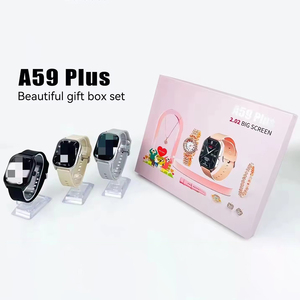 Nouvelle montre tendance pour femme A58 <span class=keywords><strong>Plus</strong></span>, montre pour petite amie, collier, boucles d'oreilles, bijoux, coffret cadeau Noël/anniversaire - Product Image 5
