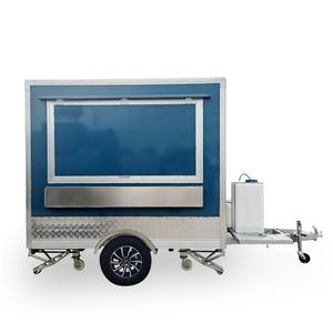 SILANG Mobility <span class=keywords><strong>Gourmet</strong></span> Hamburguesa Pollo frito Comida frita Waffle burrito Remolque de concesión de calle con todas las funciones - Product Image 1