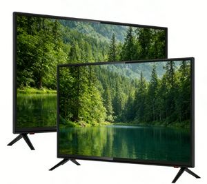 Téléviseur original 19 22 24 26 <span class=keywords><strong>32</strong></span> 43 <span class=keywords><strong>pouces</strong></span> 2026, design plein écran, 4K, montage mural, haute luminosité, Smart <span class=keywords><strong>TV</strong></span> Android intelligent - Product Image 1