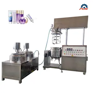Ointment making machine equipment / Vacuum Emulsifying Mixing Machines Mixer / Cosmetics Production Equipment 100L