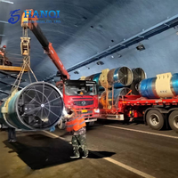 OEM et ODM souterrains électriques de vitesse du ventilateur 3000rpm de jet de ventilation de tunnel de stationnement personnalisables