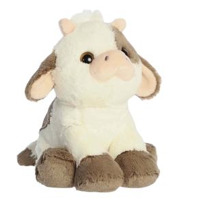 Cadeaux en gros à prix réduit, personnalisables, mascotte en peluche douce en forme de <span class=keywords><strong>vache</strong></span> - Product Image 1