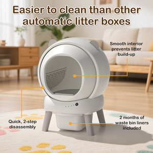 Best Selling <b>Litter</b> Pet Automatic <b>cat</b> Toilet House Selfcleaning <b>Litter</b> Box Elektrische Kattenbak - Product Image 3