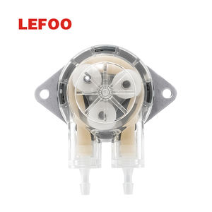 مضخة تمعجية صغيرة للمختبرات من LEFOO بمحرك تيار مستمر 12 فولت/<span class=keywords><strong>24</strong></span> فولت، بتدفق 120 مل/دقيقة، مع أنبوب سيليكون لآلات المشروبات - Product Image 2