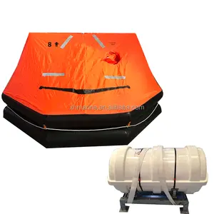 6 to 35 Person Self Inflating Throw Overboard Inflatable Life Raft Cheap Price