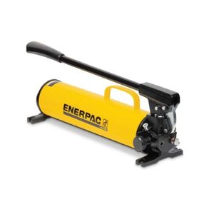 Pompe hydraulique manuelle Enerpac P80 ULTIMA à deux vitesses avec alimentation électronique, garantie 1 an, 10 000 PSI, IP65 - Product Image 1