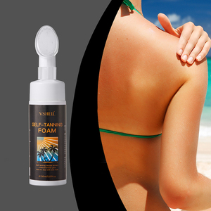 Mousse <span class=keywords><strong>Autobronceador</strong></span> Vegano Zhibei de Verano con Vitamina C, Aloe Vera, Hidratante, Fragancia Orgánica de Coco, Guante <span class=keywords><strong>Autobronceador</strong></span>, Tamaño Viaje - Product Image 2
