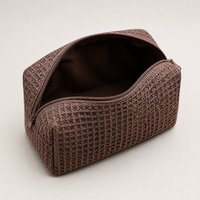 Trousse de Toilette Grande Capacité à Double Fermeture Éclair pour Voyage, Affaires et Rangement Quotidien