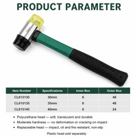 Marteau vibrant Changlu OEM DIY pour charpentier, manche en fibre plastifiée, poignée texturée, petit multi-outil pour planches de bois