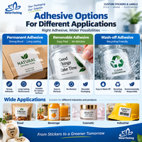 Étiquettes autocollantes personnalisées imprimées pour emballages de détail, sacs, boîtes, bocaux, bouteilles, logo de marque, rouleau, vente en gros