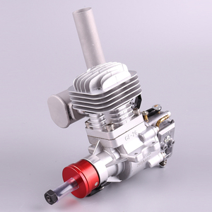 RCGF 26cc Single Cylinder Side Exhaust RC Model Airplane 26cc Petrol/<b>Gasoline</b> Engine Natural Metal Material CE Certified - Product Image 3