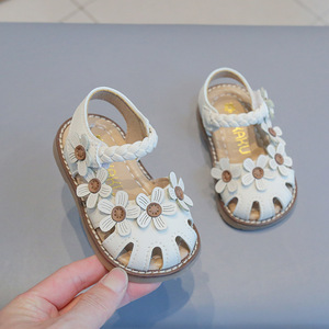 夏季女婴闭趾软底凉鞋1至2岁儿童公主鞋学步鞋 - Product Image 4