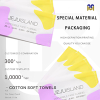 Sac d'emballage de serviette de visage jetable de haute qualité sac de tissu d'extraction d'impression multicolore sac d'emballage de tissu facial