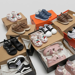 Chaussures légères pour enfants, baskets, sandales, chaussures en toile pour l'école, vente en gros, lot mixte garçons filles en stock - Product Image 2